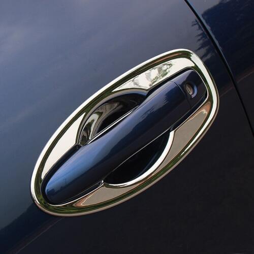 Hot Sale ABS Chromium Styling Door Handle Bowl For Renault Kadjar 2016 Car Covers Car Accessories Car Stickers Car Styling