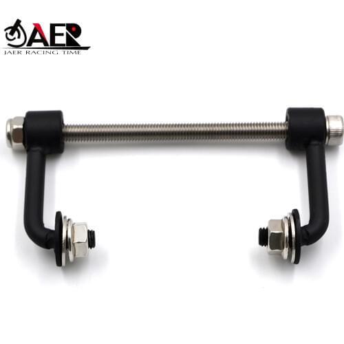 JAER Motorcycle Black Metal 2" Durable Gas Tank Lift Kit for Harley Sportster Irons 883 XL Nightsters 1995-UP