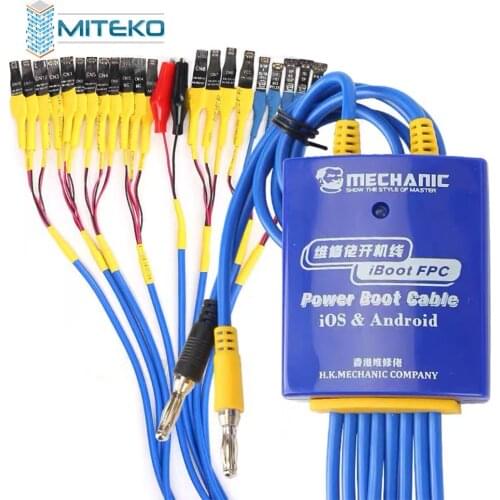 Mechanic iBoot FPC Power Supply Test Cable Mobile Phone Boot Device For iPhone Samsung Huawei OPPO Xiaomi Repair Control Line