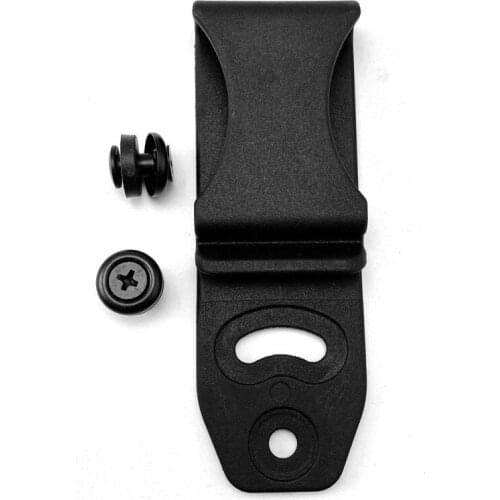 Pocket Clip K Sheath Shell Waist Clamp Scabbard Belt Gears Clip for Molle-Lok Small Strap System KYDEX Holster Clip