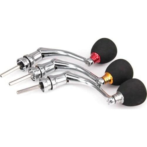 AS Metal Fishing Reel Handle Detachable Adjustable Knob High Strength Tools Tackles Tuning Lure Fishing Spinning Rell Arms