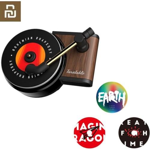 Original Youpin Sothing TITA Turntable Phonograph Car Fragrance Car Air Freshener with 3pcs Replace Aromatherapy Tablets