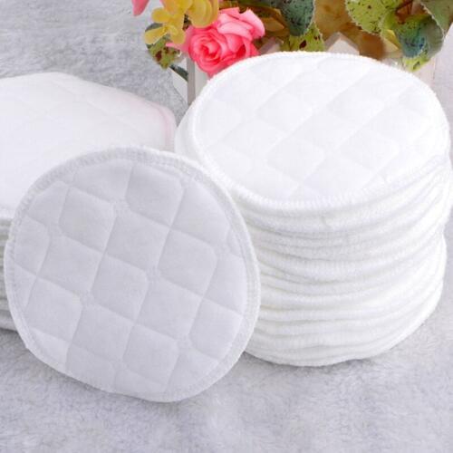 12pcs Pure Cotton Anti-seepage Breast Pads Washable Soft Absorbent Leak Proof Baby Feeding Breast Pads Breastfeeding Accessories