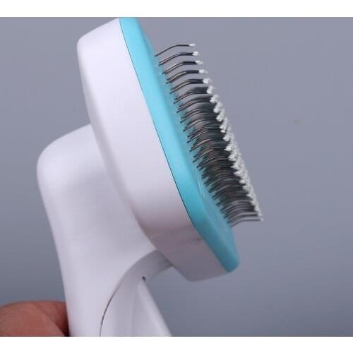 Pet Comb Self Cleaning Brush Professional Grooming Brush for Dogs and Cats Pet Glove Dog Bath Cat Cleaning Supplies