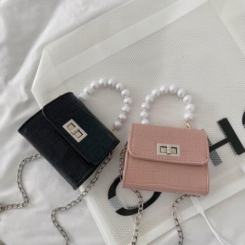 Women Shoulder Bags PU Leather Fashion Underarm Bag Tote Ladies Solid Designed Handbags for Shopping with Alligator Pattern