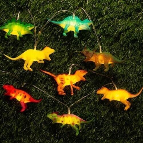 10 LED Dinosaur String Lights Children Christmas Fairy Lights Children Room Lamp LED Night Lights Party Gift LED String Light