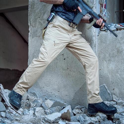 Tactical Mens Cargo Training Pants Outdoor Quick Dry Waterproof Camping Hiking Trekking Sports Military Combat Overalls Trouser