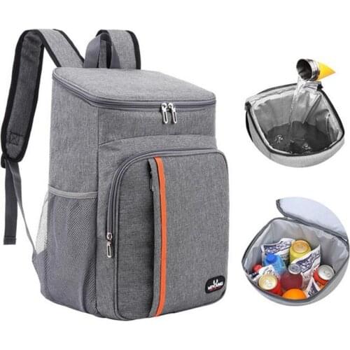 18L Thermal Backpack Waterproof Thickened Cooler Bag Large Insulated Bag Picnic Cooler Backpack Refrigerator Bag Picnic Backpack