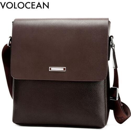 Мужские кожаные сумки VOLOCEAN China At AliExpress