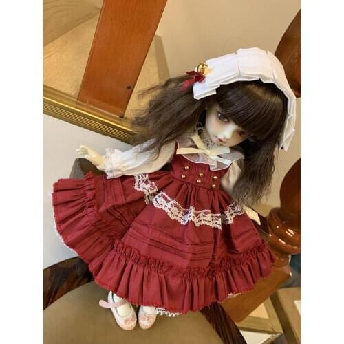 [wamami] Lolita Clothes Dress Skirt For 1/6 1/4 MSD YOSD BJD Doll Dollfie Outfits