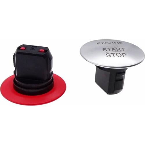 1pc Car Keyless Start Stop One Button Start Button Engine Switch Ignition Protection Cover for Mercedes-Benz Car Accessories