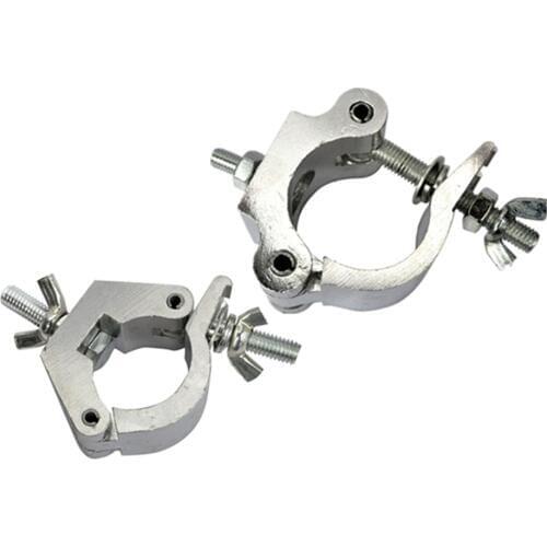 10pcs/lot DJ Light Aluminium Material Stage Light 80KG 28-35mm/60KG 48-52mm Hook Light Clamp Holder LED Stage Effect Light Truss