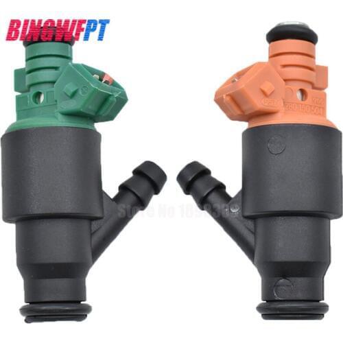 2pcs Flow Matched Fuel Injectors For 95-02 fit for Kia Sportage 2.0 0 280 150 504 0 280 15 0502 /0280150504 0280150502