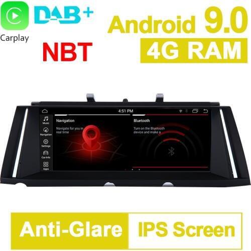 10.25 inch 4G RAM Android 9.0 Car Radio GPS Navigation System Audio for BMW 7 Series F01 F02 2013 2014 2015 NBT