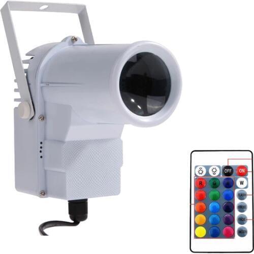 Wireless Remote Control RGB 10W LED Pinspot Light LED Small Spot Light 3 in 1 LED Beam Stage Effect Lighting Party Lamps