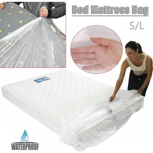Single Double Bed Mattress Bag Dust Protector Storage Cover