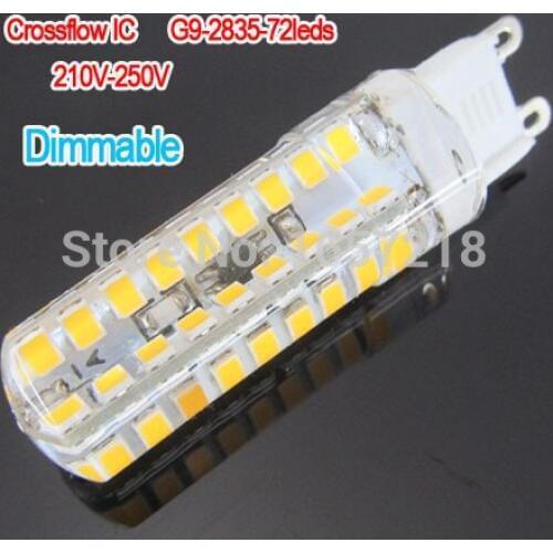 G9 SMD2835 LED Corn Lamps 72Led LED Bulb Light 3W Wall Downlight Pendant High Bright 1Pcs/Lot