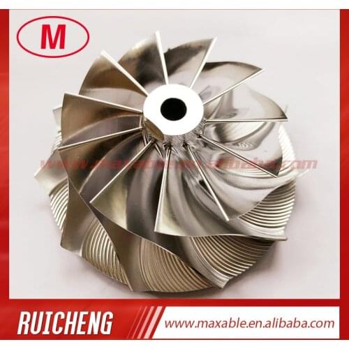 GT3576 58.00/76.13mm 11+0 blades turbo Milling/aluminum 2618/billet compressor wheel
