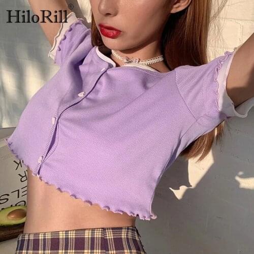 Женские топы и футболки HiloRill China At AliExpress