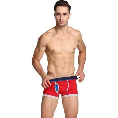 Cotton Men Underwear Boxer Shorts Plus Size Underpants Sexy Male Panty Mens Panties Shorts Man Lingerie