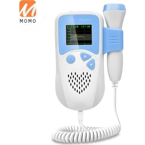FetusVoice Meter Pregnant Womens Household Ultrasonic Fetal Heart Monitoring Instrument Fetal Movement NonRadiation Stethoscope