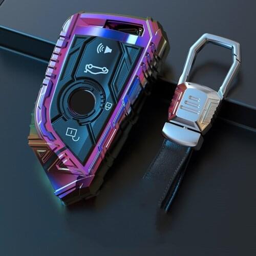 NEW Car Key Case Cover Shell For BMW X5 F15 X6 F16 2015 X1 X3 525i M760 740 730 Remote Car Styling Interior Accessories