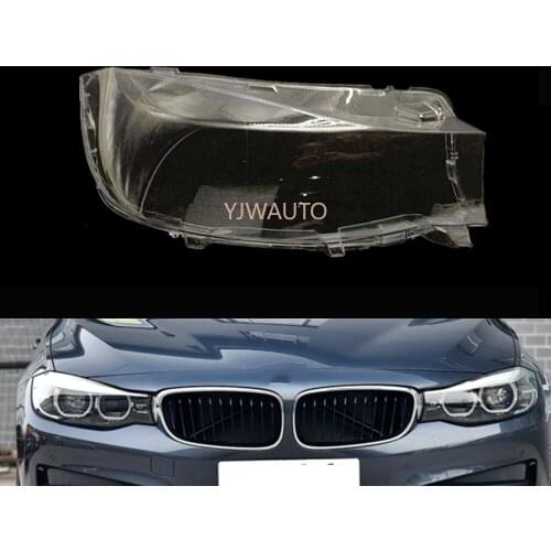 Headlight Lens For BMW 3 Series GT 2013~2019 Headlamp Cover Car Replacement Auto Shell
