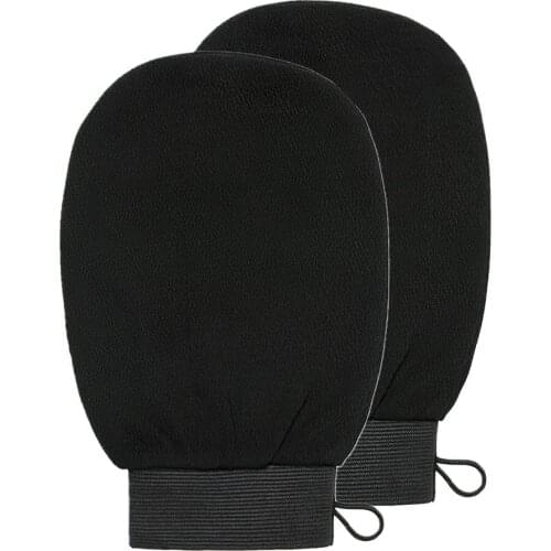 Single Layer Bath Towel Grit Towel Fashionable Bath Gloves For Exfoliating Bath Elastic Cuffs Easy To Clean