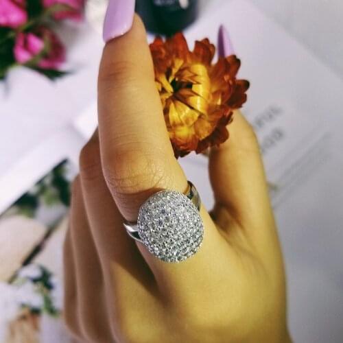Original ARRIVAL Rings Two Gifts 88 CZ Diamonds Wedding Engagement for Women brand wholesale jewelry R103