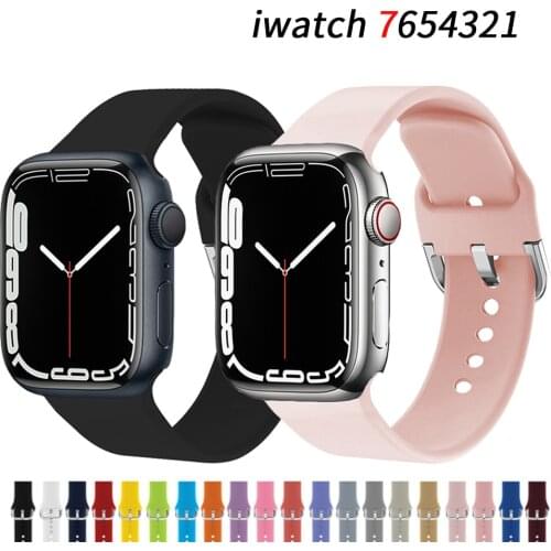 Strap For Apple Watch band 44mm 40mm for iwatch Bracelet series 6 Se 5 4 3 2 1 42mm 38mm correa pulseira watchband accessories