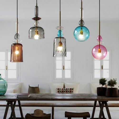 Modern Pendant Lights Master Bedroom Glass Pendant Lamp Living Room Restaurant Hanging Lamp Dining Room Study Pendant Lighting