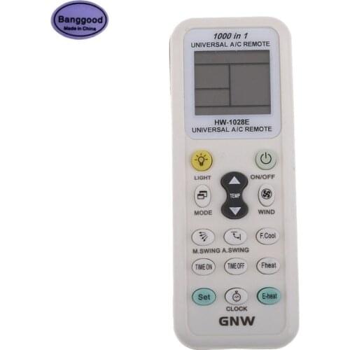 Universal Wireless HW-1028E (1000 in 1) Remote Controller For A/C Air Conditioner Airconditioner Remote Control Fernbedienung