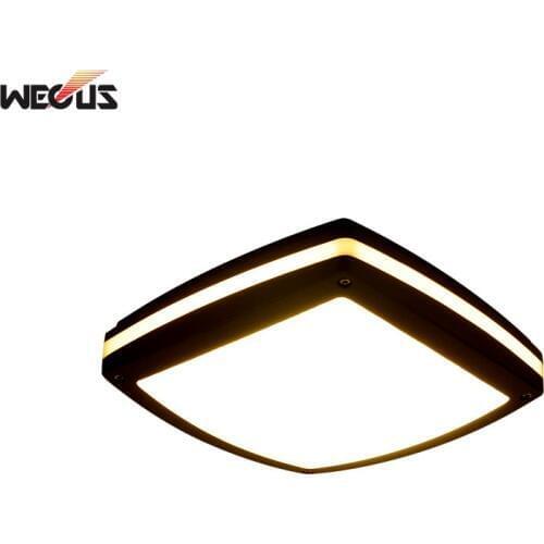 WECUS) Outdoor balcony ceiling lamp, outdoor household waterproof and insect proof LED lamp stair aisle door ceiling lamp