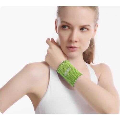 1PCS Unisex Sport Sweatband Wristband Workout Wrist Protector Running Badminton Basketball Brace Terry Cloth Sweat Band