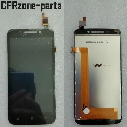 4.7" 100% tested lcd For Lenovo S650 LCD display with touch screen sensor digitizer assembly free shipping