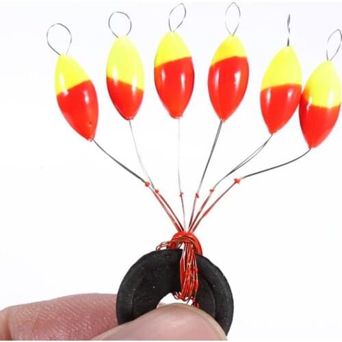 5Pcs Silicone Fishing Baits Fishing Lure Floats Bobbers Slip Drift Tube Indicator Assorted Sizes Float For Winter Fishing Tools