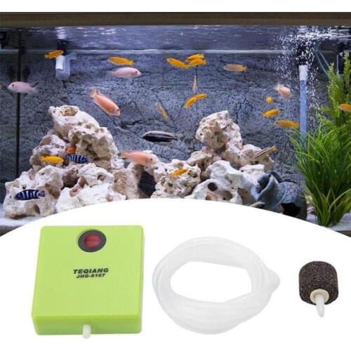 Fish Tank Air Pump Aquarium Aerator Oxygen With Air Stone Dry Battery Operated Outdoor Fishing Oxygenation Mini Aeration Pumps