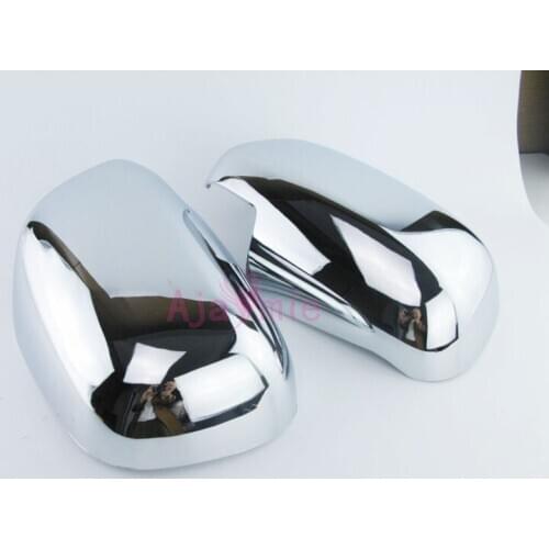 For Toyota Fortuner 2006 2007 2008 2009 2010 2011 Side Rear View Cover Door Mirror Overlay Chrome Car Styling Accessories