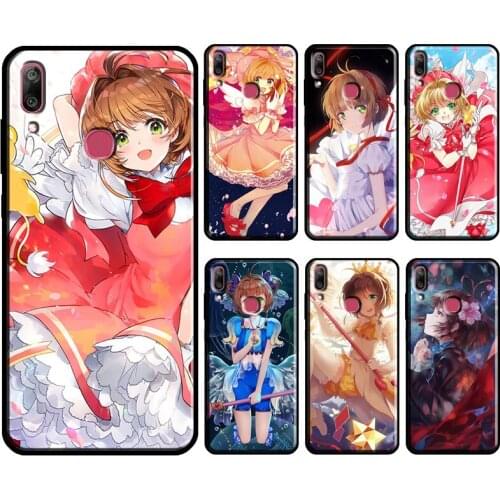 Card Captor Sakuras Anime Case For Huawei Nova 5T 3 2 i Y3 II Y7 Y5 Y6 2017 2018 Y9 2019 Y5P Y6P Y7A 2020 Y9S Cover