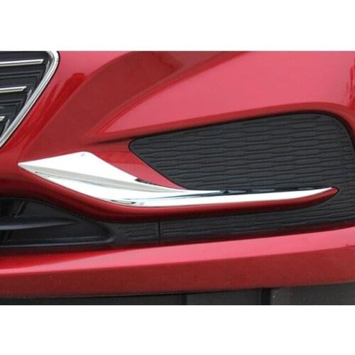 For Chevrolet Cruze 2016 2017 2018 ABS Chrome Car accessories styling Car front fog lampshade foglight cover trim 2 piece/set