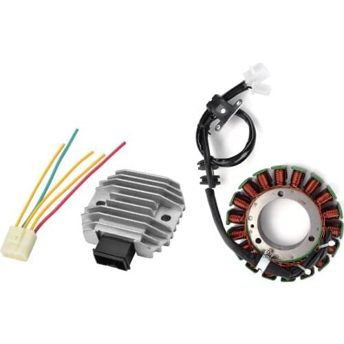 Motorcycle Stator Coil and Regulator Rectifier for Yamaha BT1100 02-06 XVS1100 VStar Custom 1100 00-03 XVS1100 VStar 1100 1999