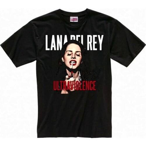 2018 Hot Sale New T Shirt Lana Del Rey T-shirt Mens Ultraviolence New Cotton Hipster O-neck Cool Tops