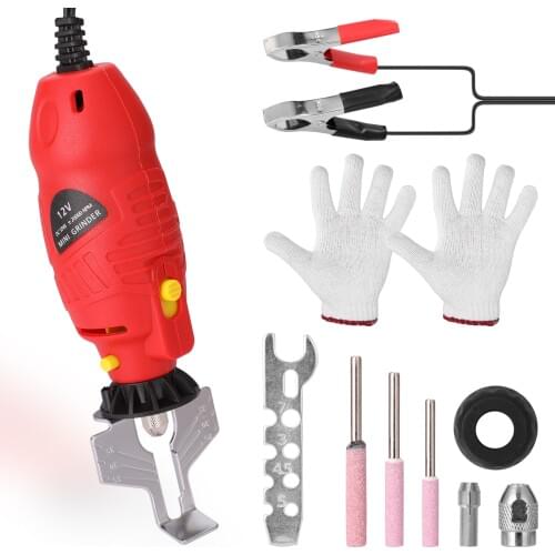 55W 20000rpm Chainsaw Sharpening Kit Electric Grinder Sharpening Power Mini Polishing Set Saw Chains Machine Fast Grinding Tool