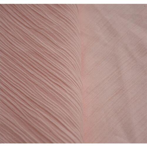 Organic cotton crepe material fabric for dress