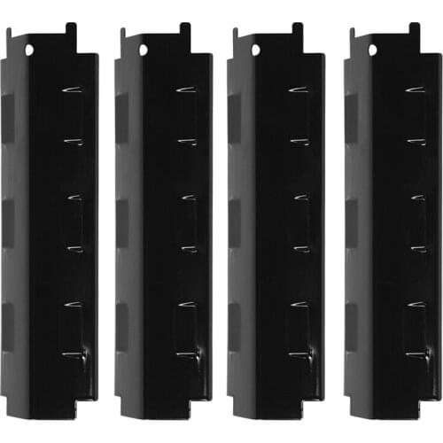 Practical 4PCS Enamel BBQ ​Grill Heat Tents Adjustable Heat Shield Plate Grilling Heating Tents Barbecue Grill Replacement Parts