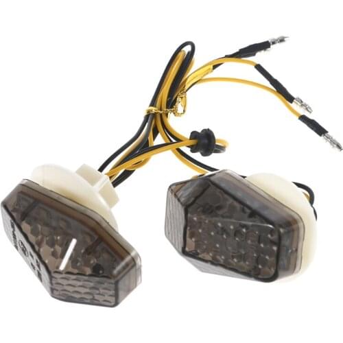 Motorcycle LED Flush Mount Turn Signal Indicator Flasher For Suzuki GSXR 600 40GF