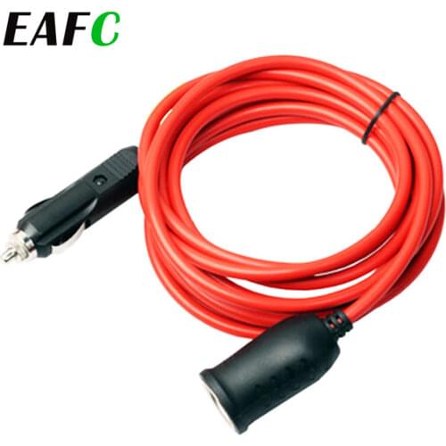 12V 24V 10A Car Cigarette Lighter Extension Cord 3.6M 1.5M Socket Styling Charger Cable Female Socket Plug Car Accessories