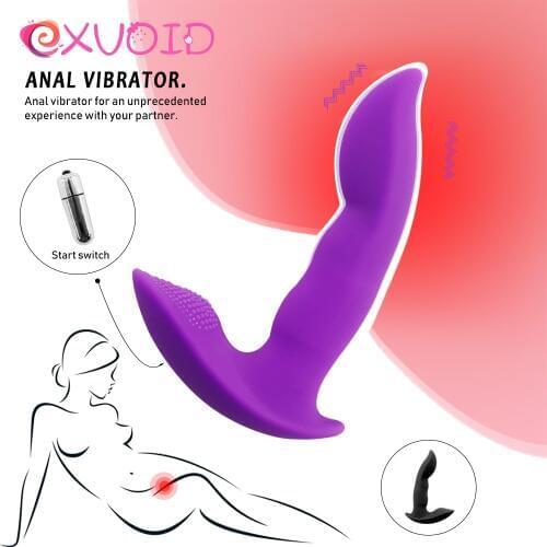 EXVOID Female Wearable Finger Vibrator G-spot Massager Silicone Dildo Vibrators for Woman Sex Toys for Women Clitoris Stimulate