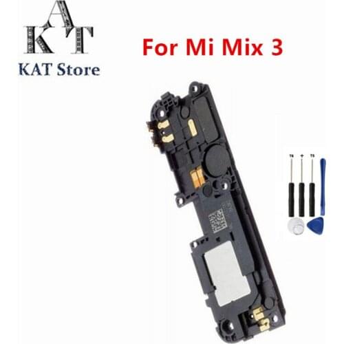 1Pcs Loud Speaker For Xiaomi Mi Mix 3 Loudspeaker Buzzer Ringer Assembly Replacement Parts + tools