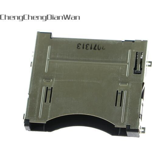 ChengChengDianWan 10pcs/lot original card slot plug socket connector Adapter for 2DS game console repair parts replacement